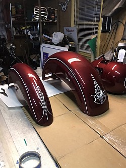 Fender striping