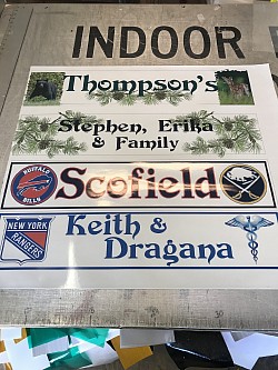 Camp signs